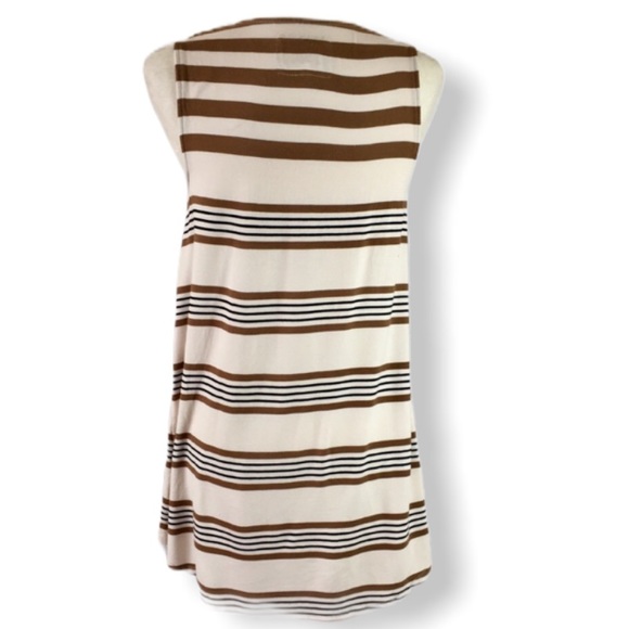 😎 Anthropologie Deletta striped sleeveless top - Picture 3 of 7